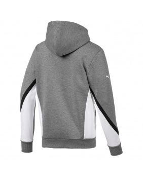 Sweat capuche zippé BMW Motorsport gris