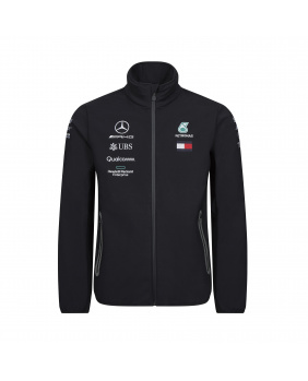 Veste softshell zippée Mercedes AMG noir