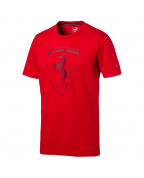 T-shirt Ferrari rouge
