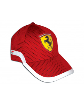 Casquette Track Ferrari rouge