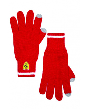 Gants Ferrari rouge