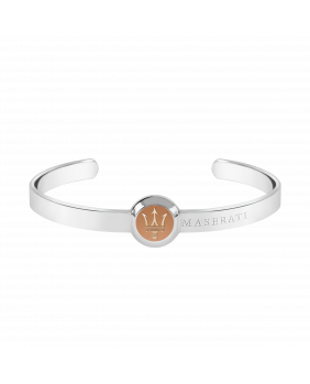 Bracelet rigide métal Maserati Argent