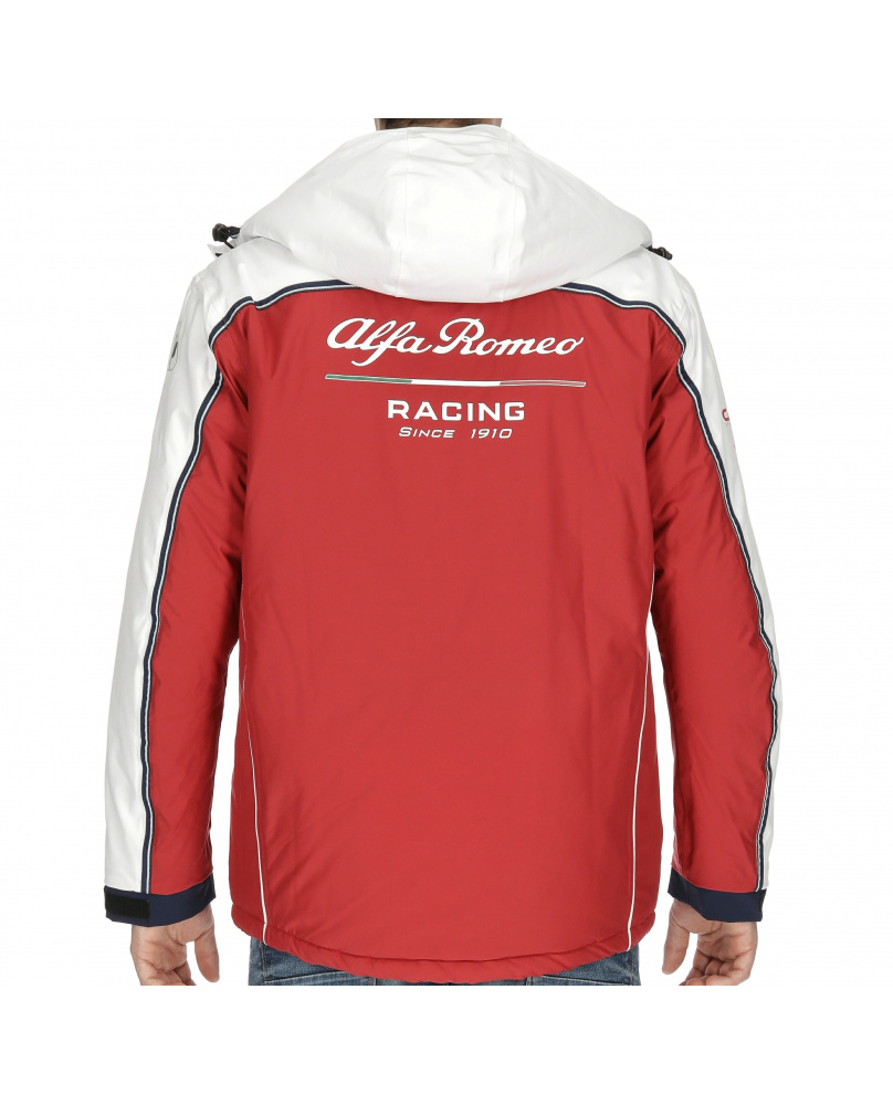 Veste Softshell Alfa Romeo rouge et blanc Veste Softshell Alfa Romeo rouge et blanc