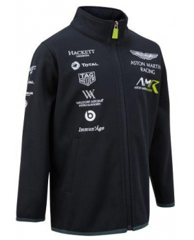Veste softshell enfant Team Aston Martin marine