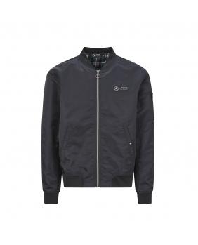 Blouson bomber Mercedes noir