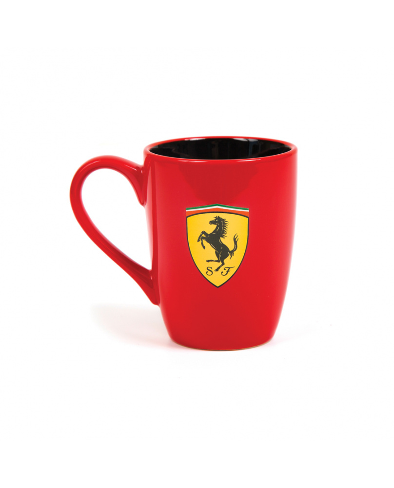 Mug Ferrari rouge-noir