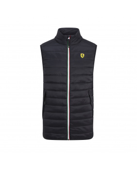 Doudoune sans manches Ferrari noir