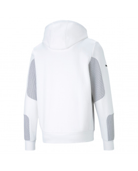 Sweat capuche zippé BMW Motorsport blanc