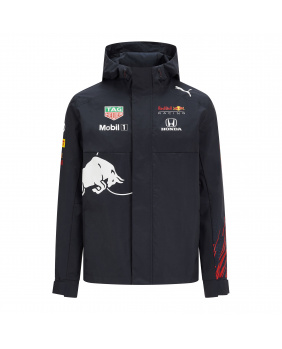 Coupe vent zippé capuche Team Red Bull marine