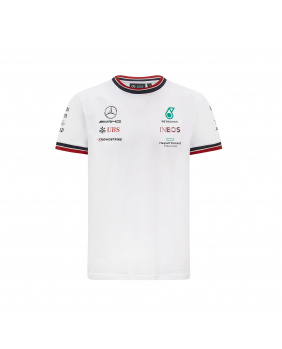 T-shirt Mercedes AMG blanc