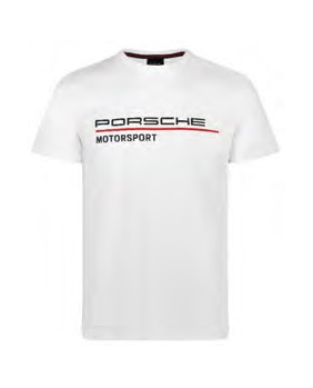 T-shirt Porsche blanc
