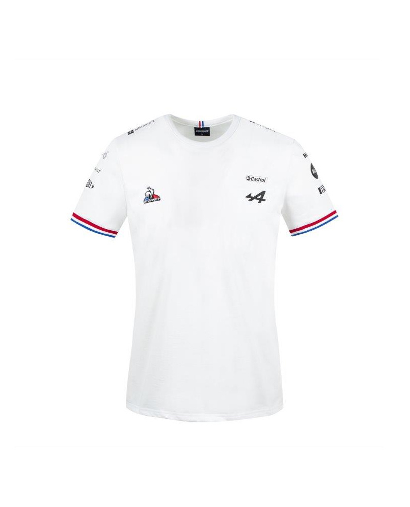 T-shirt Alpine Le Coq Sportif blanc