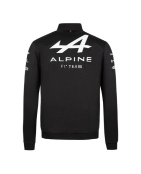 Sweat zippé Alpine Le Coq Sportif noir