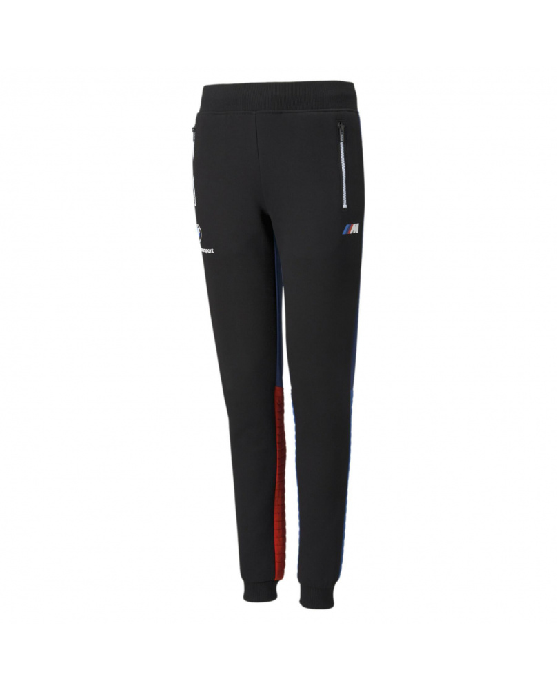 Pantalon jogging enfant BMW noir bleu et rouge