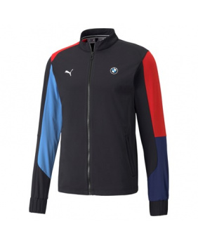 Sweat zippé BMW Motorsport noir bleu et rouge