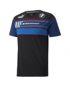 T-Shirt BMW noir-bleu