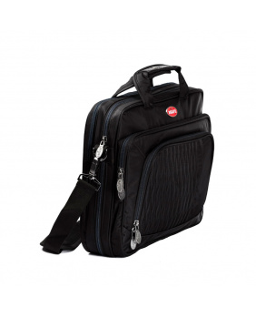 Sac ordinateur de voyage Bugatti noir
