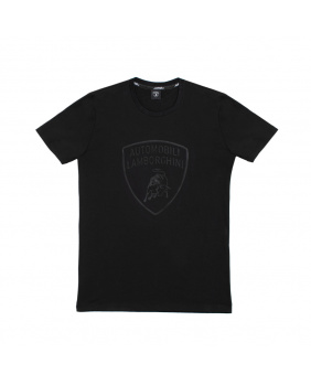 T-shirt gros logo Lamborghini noir