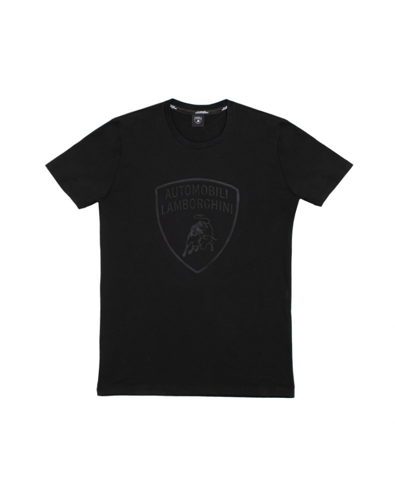 T-shirt gros logo Lamborghini noir