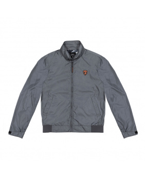 Blouson coupe-vent Lamborghini gris