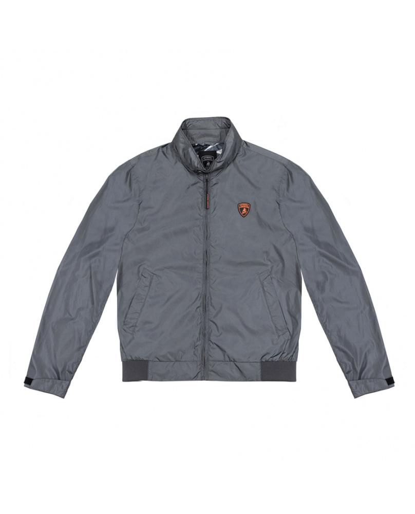 Blouson coupe-vent Lamborghini gris