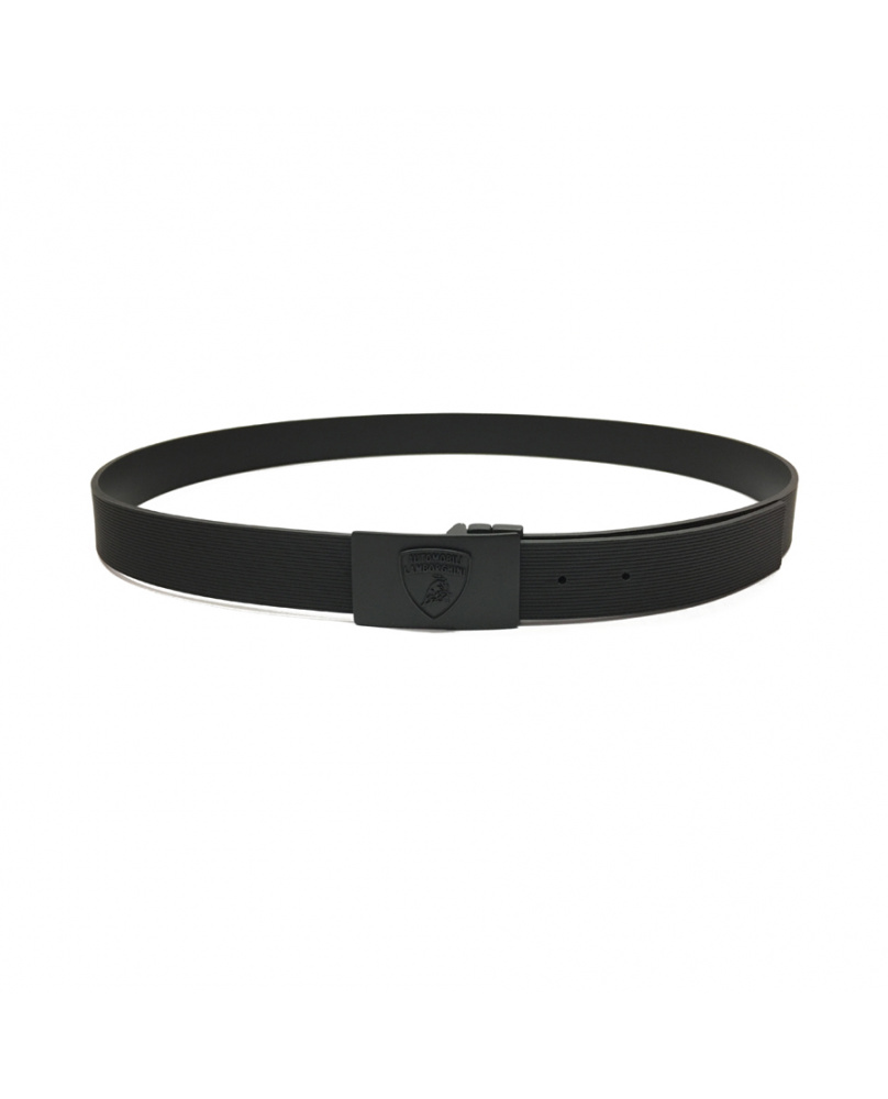 Ceinture Lamborghini noir 110cm