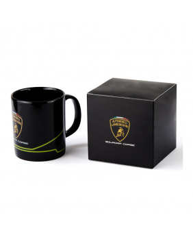 Mug Squadra Corse Lamborghini noir