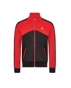 Veste de survêtement Ferrari rouge-noir