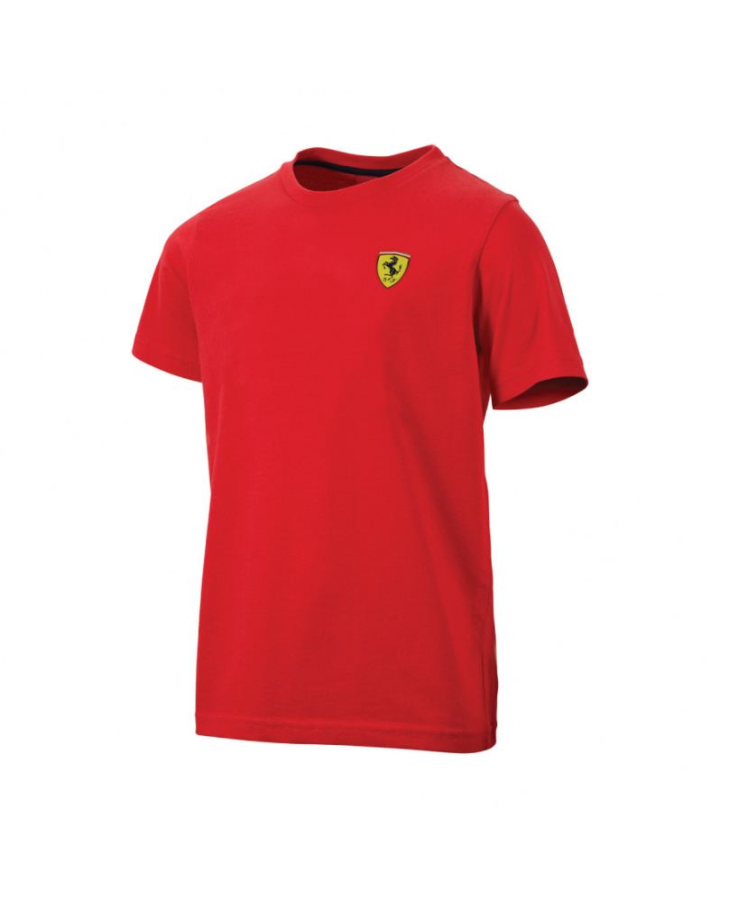 T-shirt Ferrari rouge