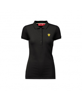 Polo femme Ferrari noir