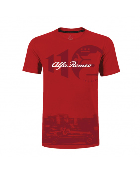 T shirt Alfa Romeo rouge