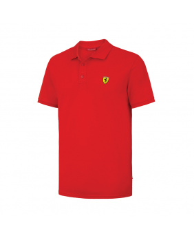 Polo Ferrari rouge