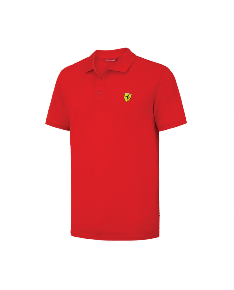 Polo Ferrari rouge