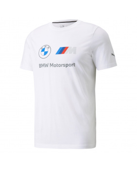 T-shirt BMW logo blanc