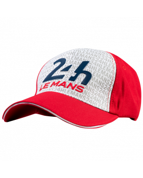 Casquette all over 24H Le mans rouge