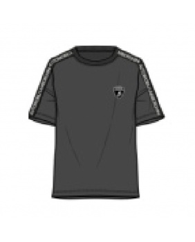 T-shirt coton organique Lamborghini noir