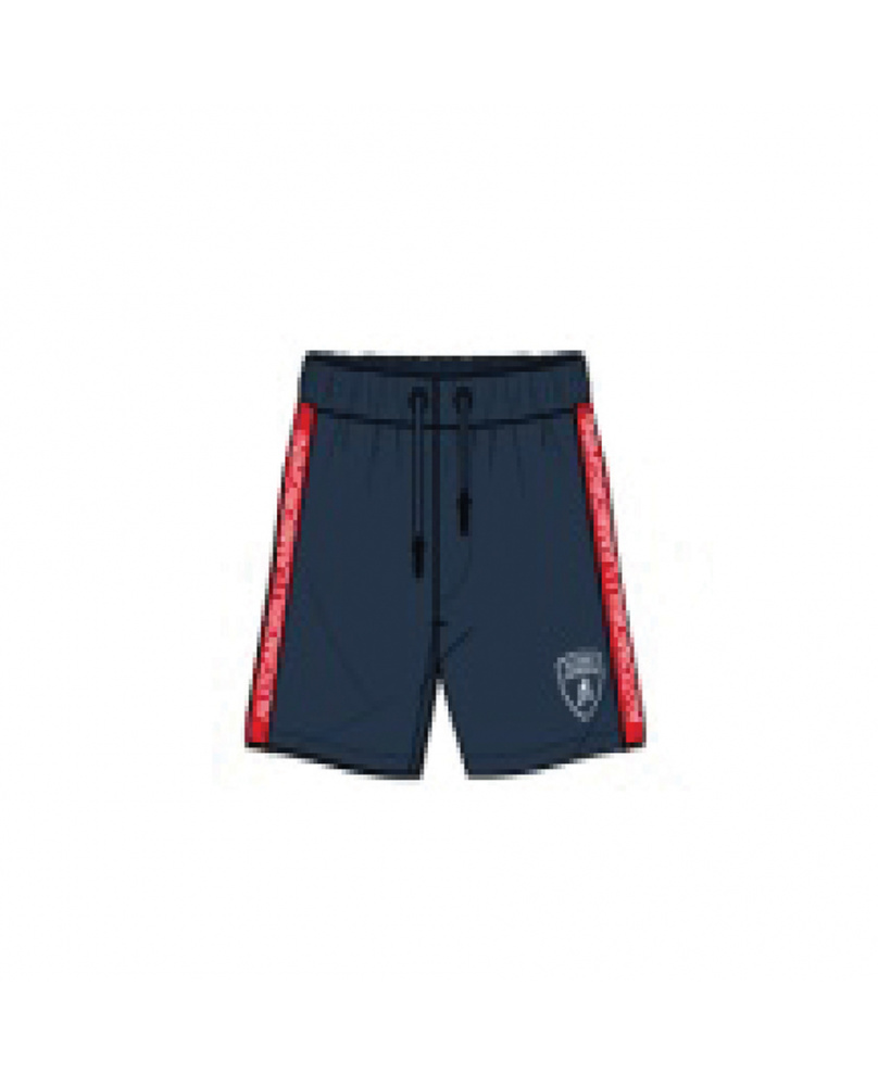 Short bandes latérales Lamborghini bleu