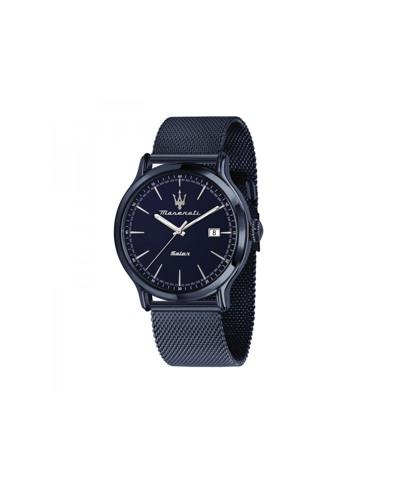 Montre Maserati solar 42mm bleu