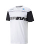 T-shirt BMW blanc-noir