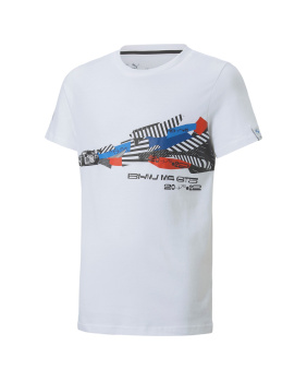 T-shirt imprimé BMW blanc