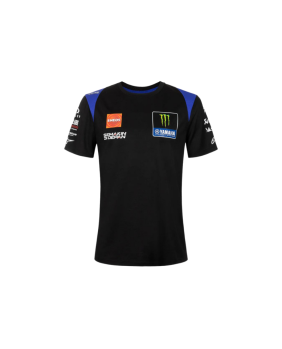 T-shirt VR46 Yamaha noir