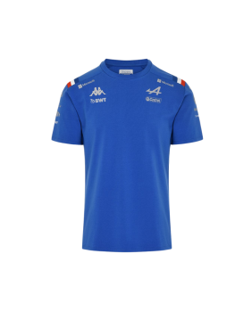 T-shirt Alpine bleu