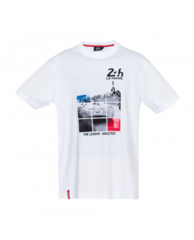 T-shirt depart 24H Le mans blanc