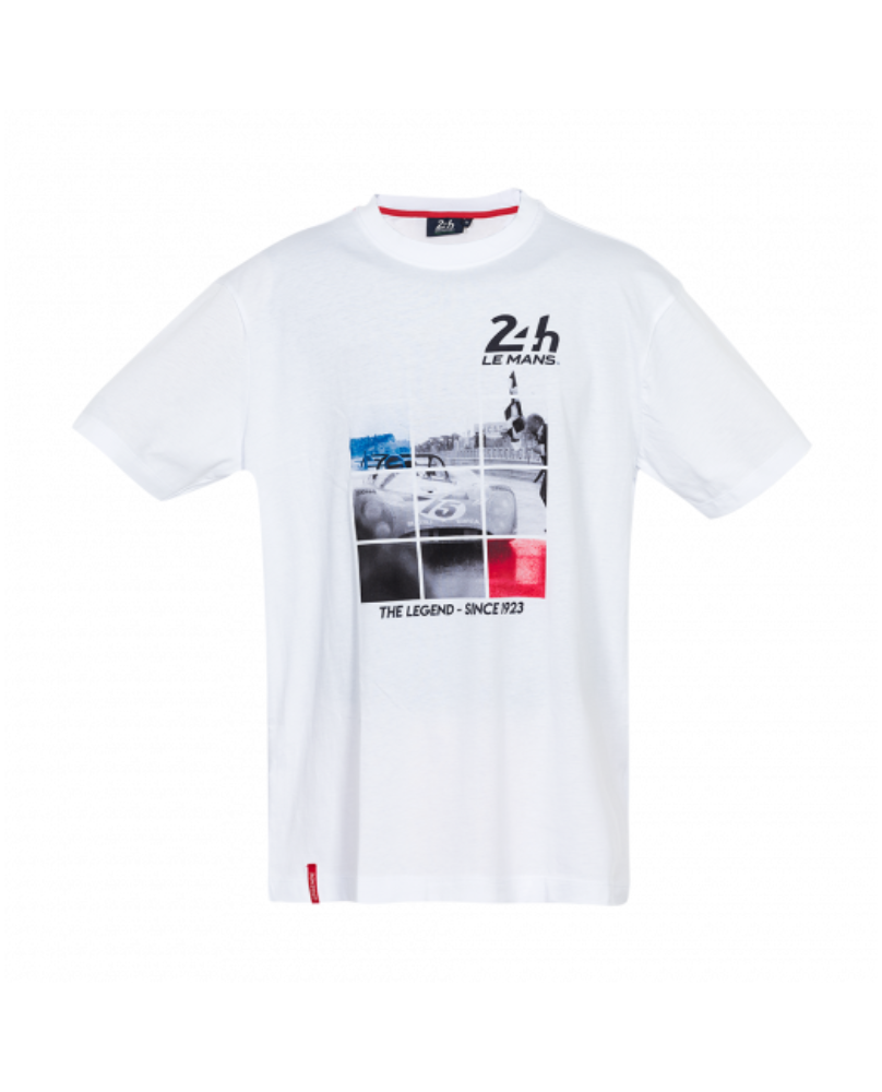 T-shirt depart 24H Le mans blanc