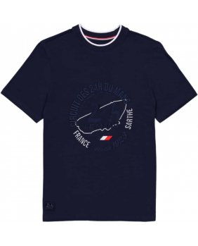 T-Shirt Classique 1923 24H Le Mans bleu marine