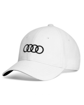 Casquette baseball Audi blanche