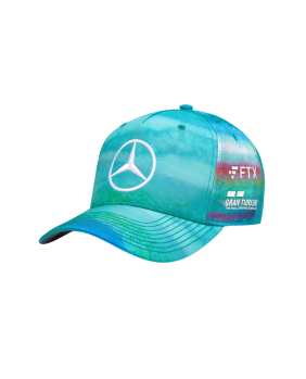 Casquette Mercedes turquoise