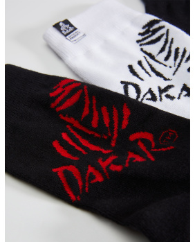 Chaussettes Dakar packs noir et rouge