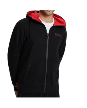 Sweat zippé capuche Dakar noir