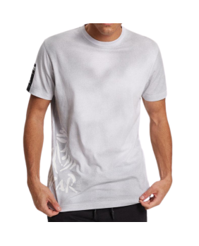 T-shirt Dakar gris-blanc